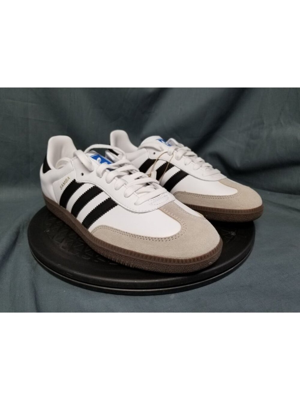 Adidas Samba OG W Cloud White Core Black Women's IG9030 Size 8 NEW IN BOX! - Picture 10 of 11